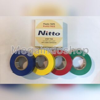 Isolasi Nitto Warna Merah , Kuning , Hijau , Biru