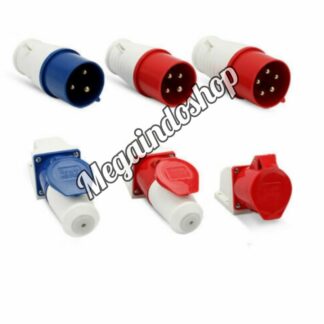 Plug & Socket Mobile, Panel, Wall 32A 3, 4, 5 Pin - Fort