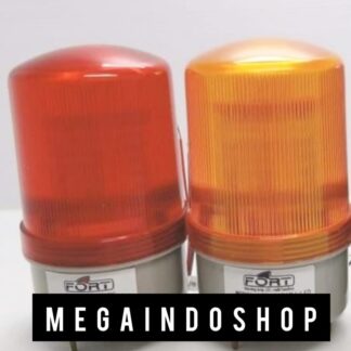 lampu Rotary Warning Light Neon 4" 5" 6" - Merah, Kuning, Biru