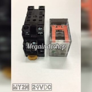 Relay MY4N 12 VDC + Socket PYF14A-E Omron - PYF14A-E